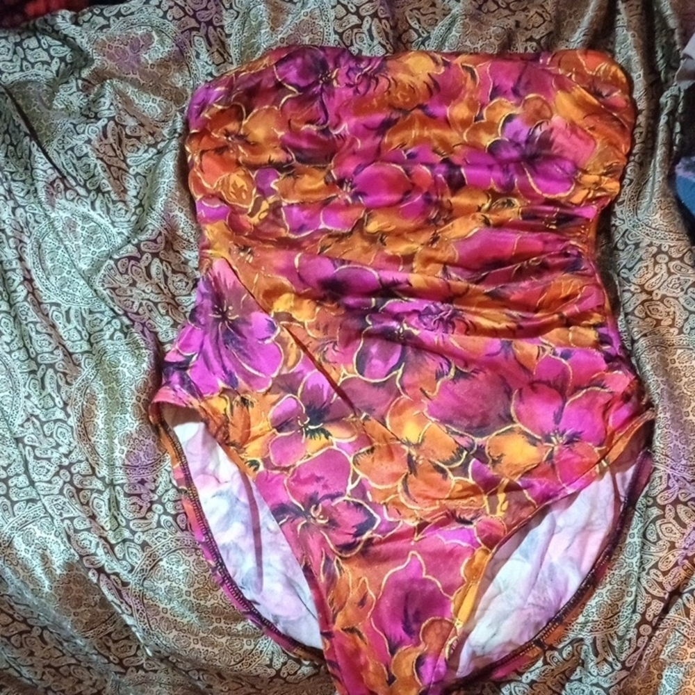 Floral One-Piece Swimsuit
